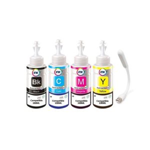 Universal Ink Compatible- HP-ink Tank Printers (C/BK/M/Y)